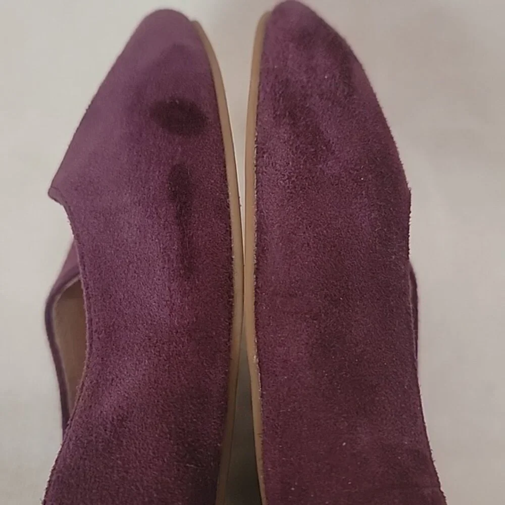 J. Jill Maroon Flats Size 9 - Picture 7 of 9